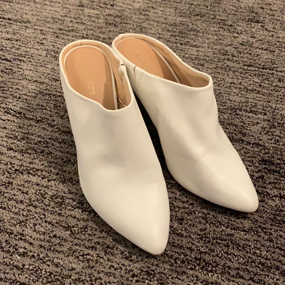 White boots from express